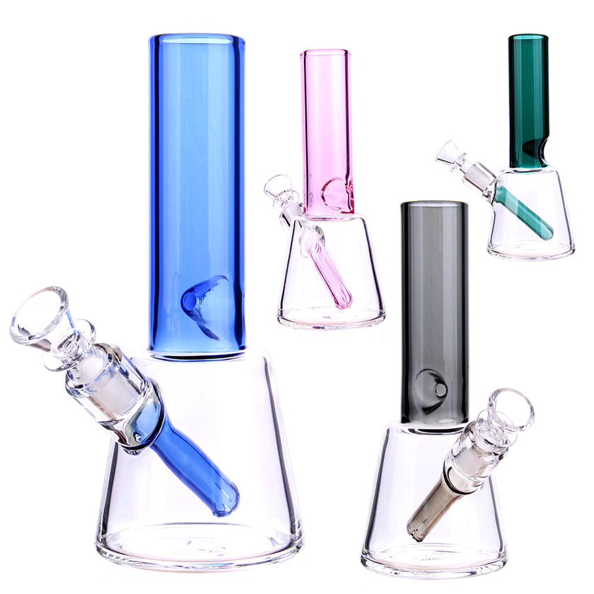 Glass Beaker Bong 8Ins Glass water Bongs