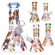 Glass Beaker 6" Bongs  Royal
