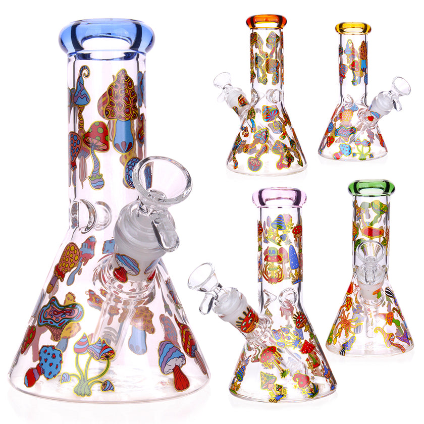 Glass Beaker 6" Bongs  Royal