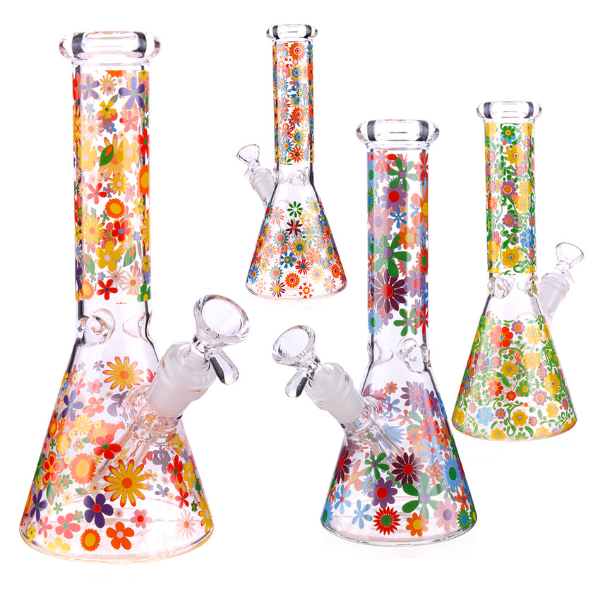 10" Royal Glass Bong Beaker Bongs