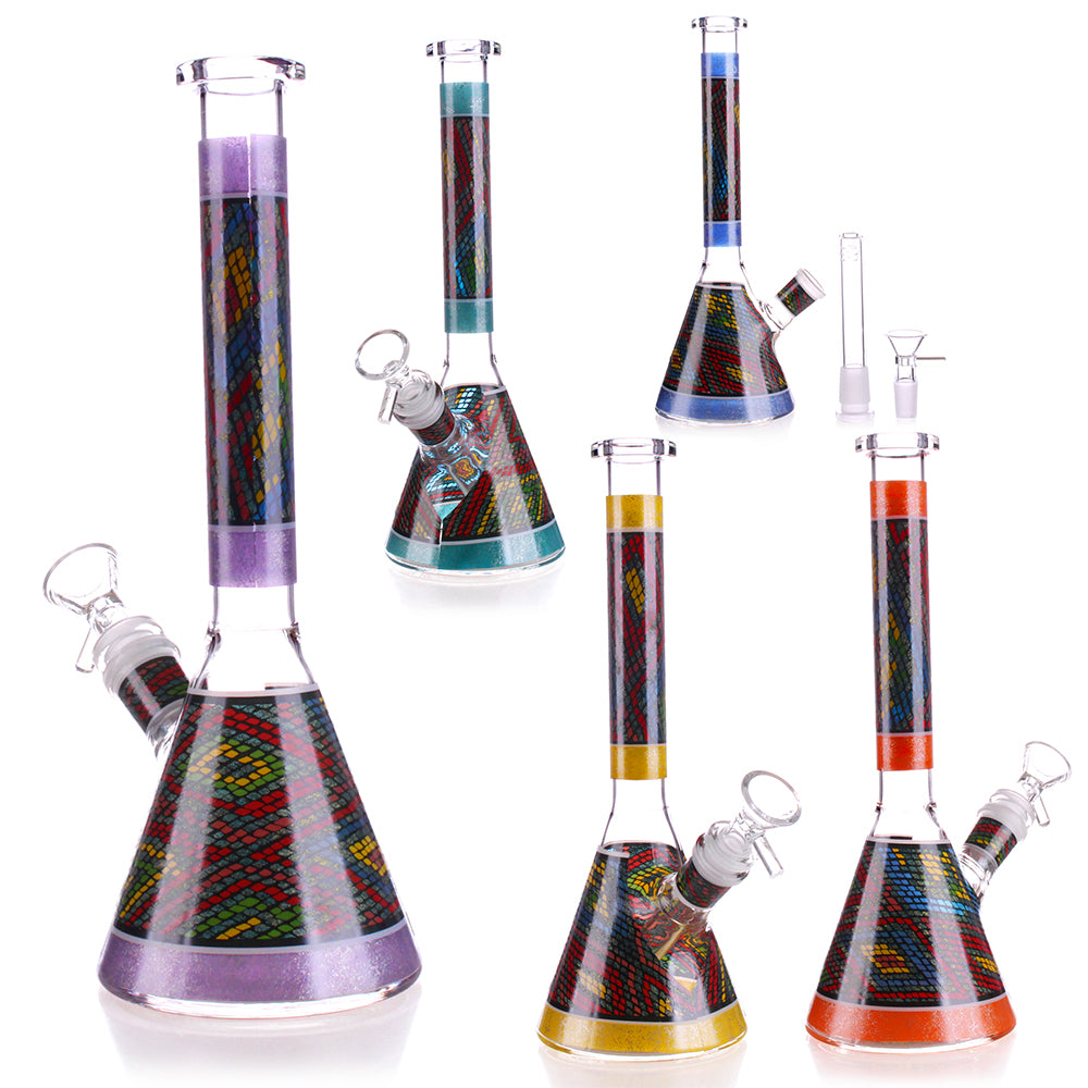 Mini 10" Royal Glass Beaker Bong