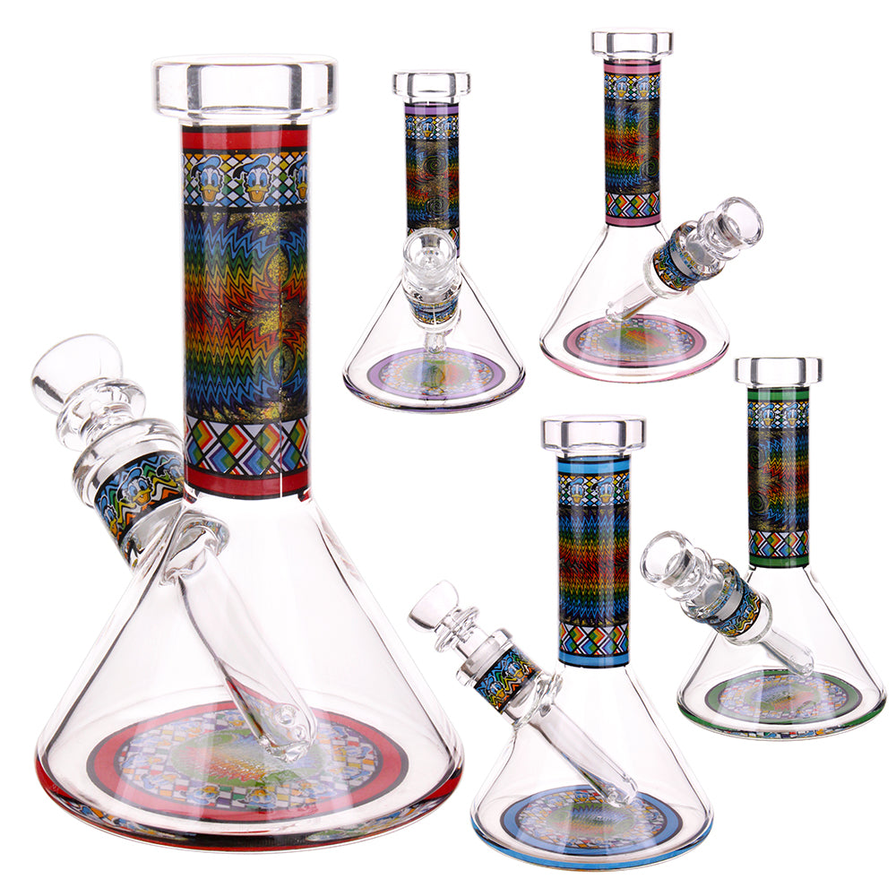 7" Royal Glass Mini Beaker Bong