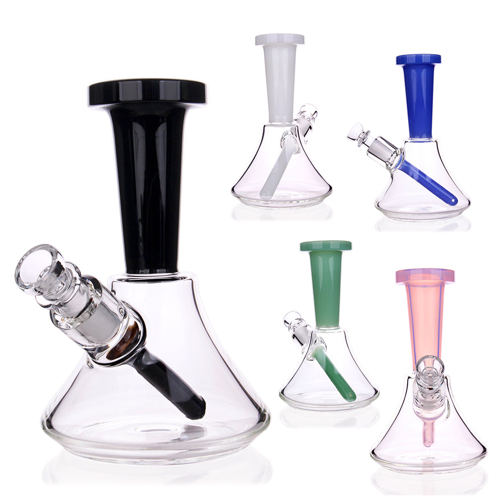 6"Glass Beaker Bong Mini Beaker