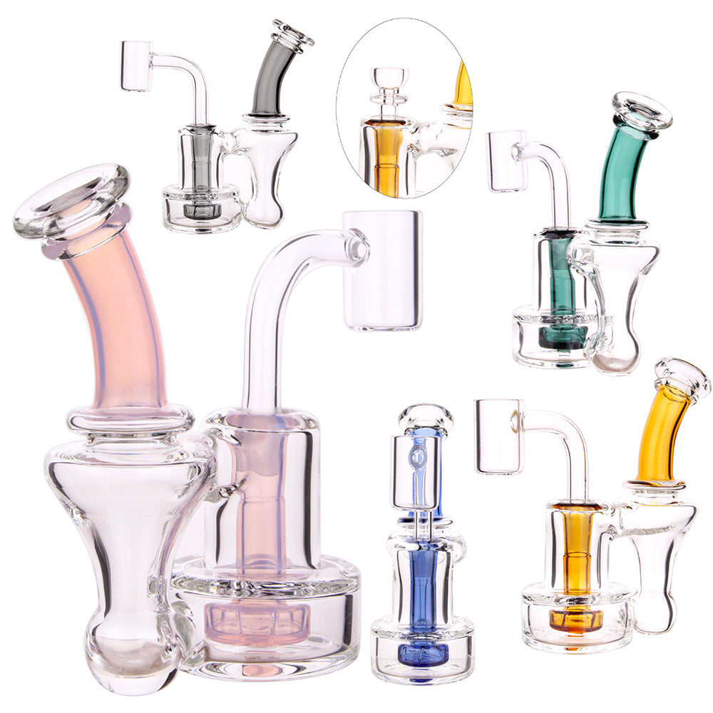 4.8"Mini Recycler Rigs Royal Glass Dab Rigs
