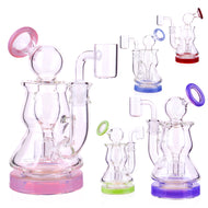 Royal 6“ Recycler Glass Dab Rigs