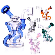 5“ Royal Recycler Glass Dab Rigs